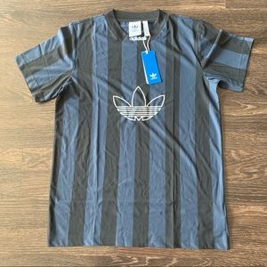 Adidas Essnetial Play Jersey Sz M Black Navy NEW